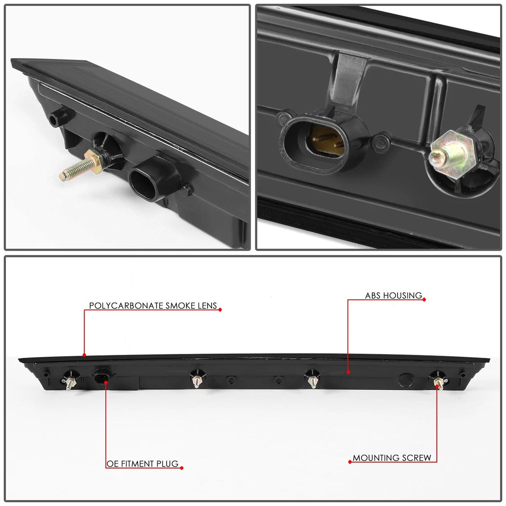 3D LED Bar Third Tail Brake Light for Chevy Suburban Tahoe (2015–2020)