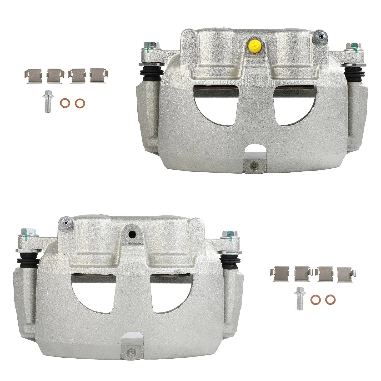 Front Brake Calipers for Dodge Ram 2500, 3500 (2009–2010) - Set of 2
