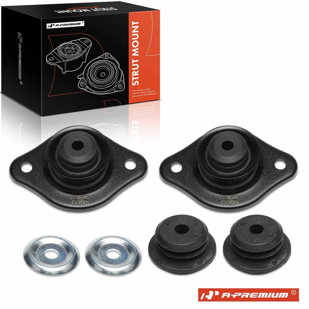 2x Rear Suspension Strut Mount for Chevrolet Aveo (2004–2011)