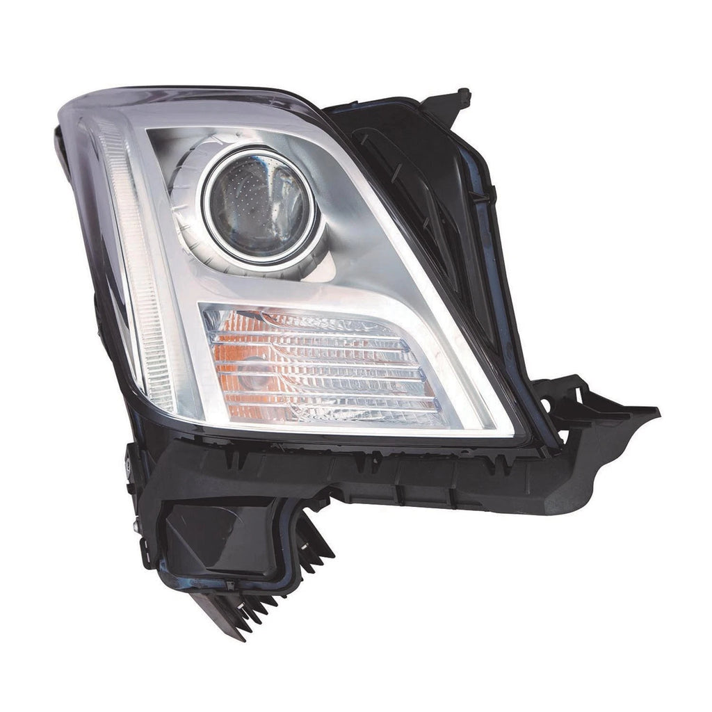 Passenger Side HID Headlight Assembly w/o Auto Leveling w/o Active Lighting