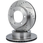 Front Drilled Slotted Brake Rotors for Toyota 4Runner (1996–2002)