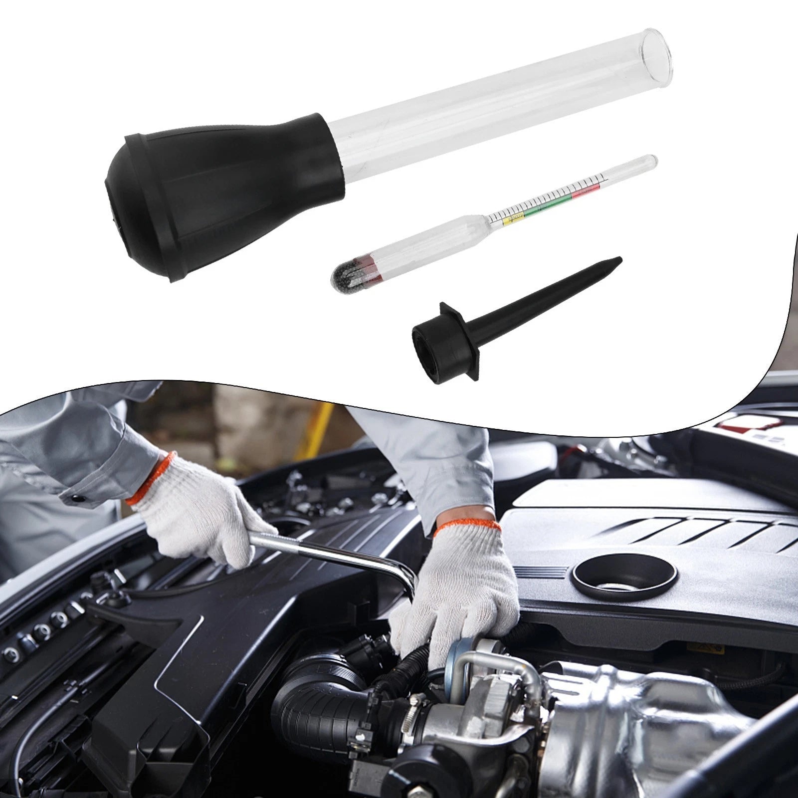 Battery Hydrometer Tool for Automotive Professionals