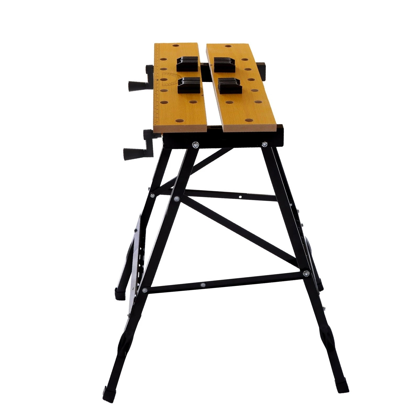Adjustable Foldable Workbench for Multi-Purpose Use (220lbs Capacity)