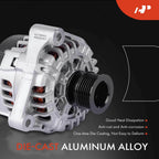 Alternator for BMW M3 E46 (2002–2006) 3.2L 120A 6-Groove Pulley