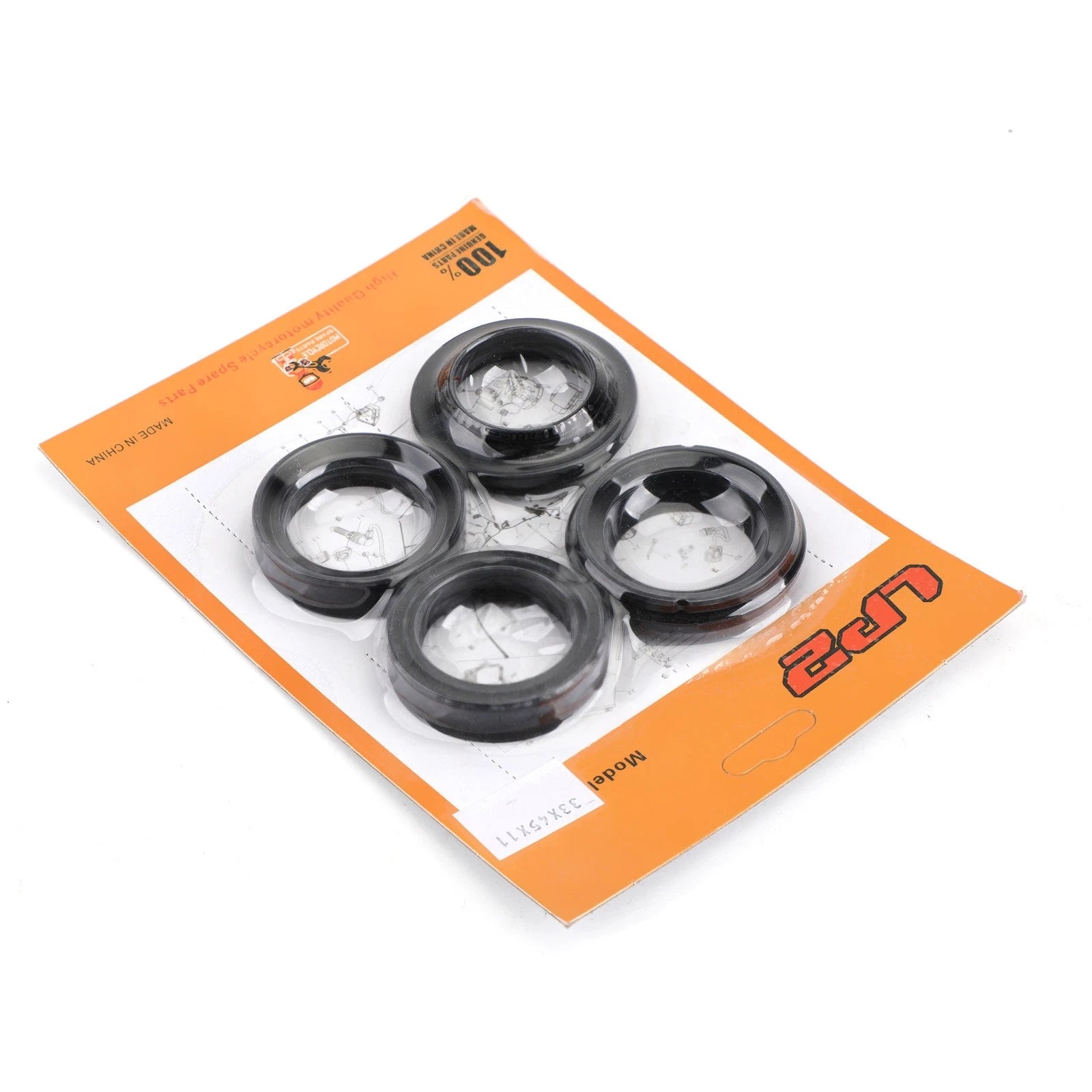 Fork Oil Seal Wiper Set for Yamaha TW125 TZR50 YZ80 BW200 (1983–2018)