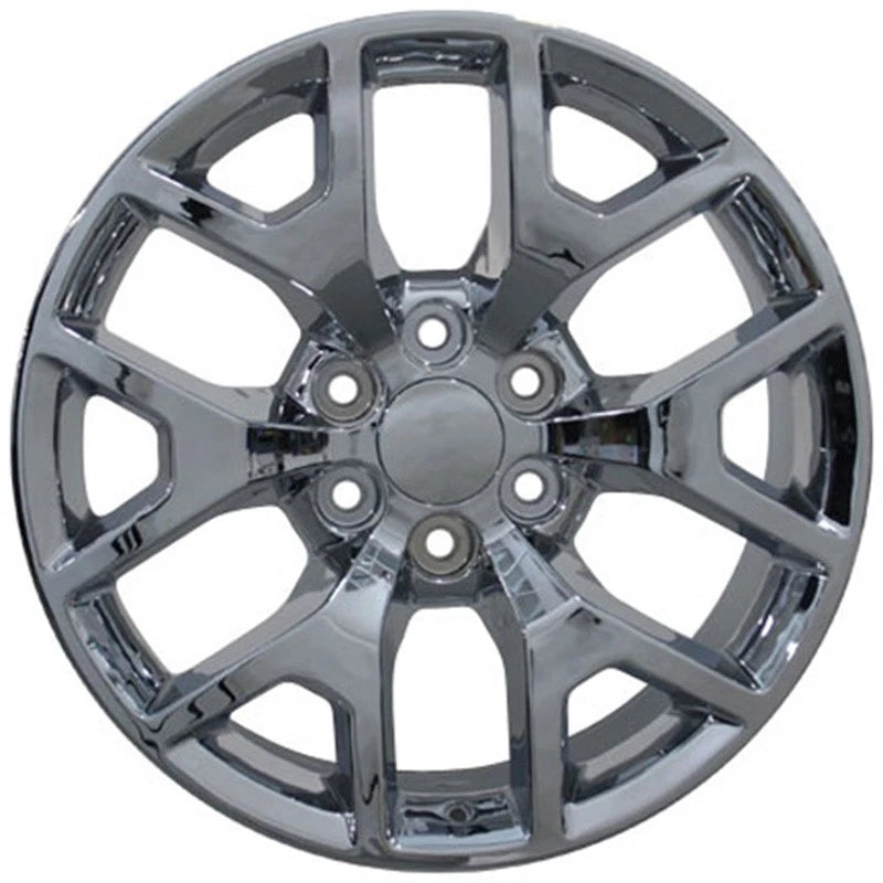 Chrome Wheel 22x9 Replacement for 1988–2000 Chevy C/K (1988–2000)