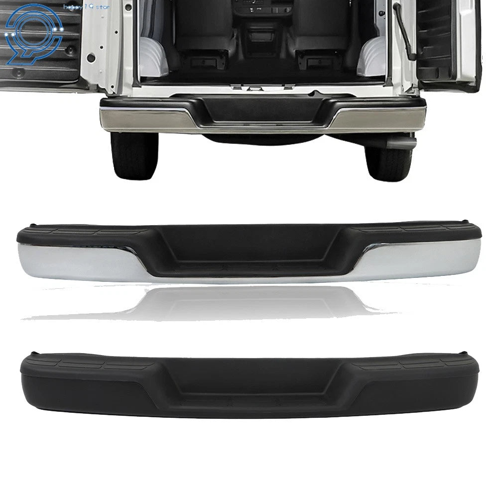 Steel Rear Step Bumper Assembly for Chevy Express GMC Savana (1996–2023)