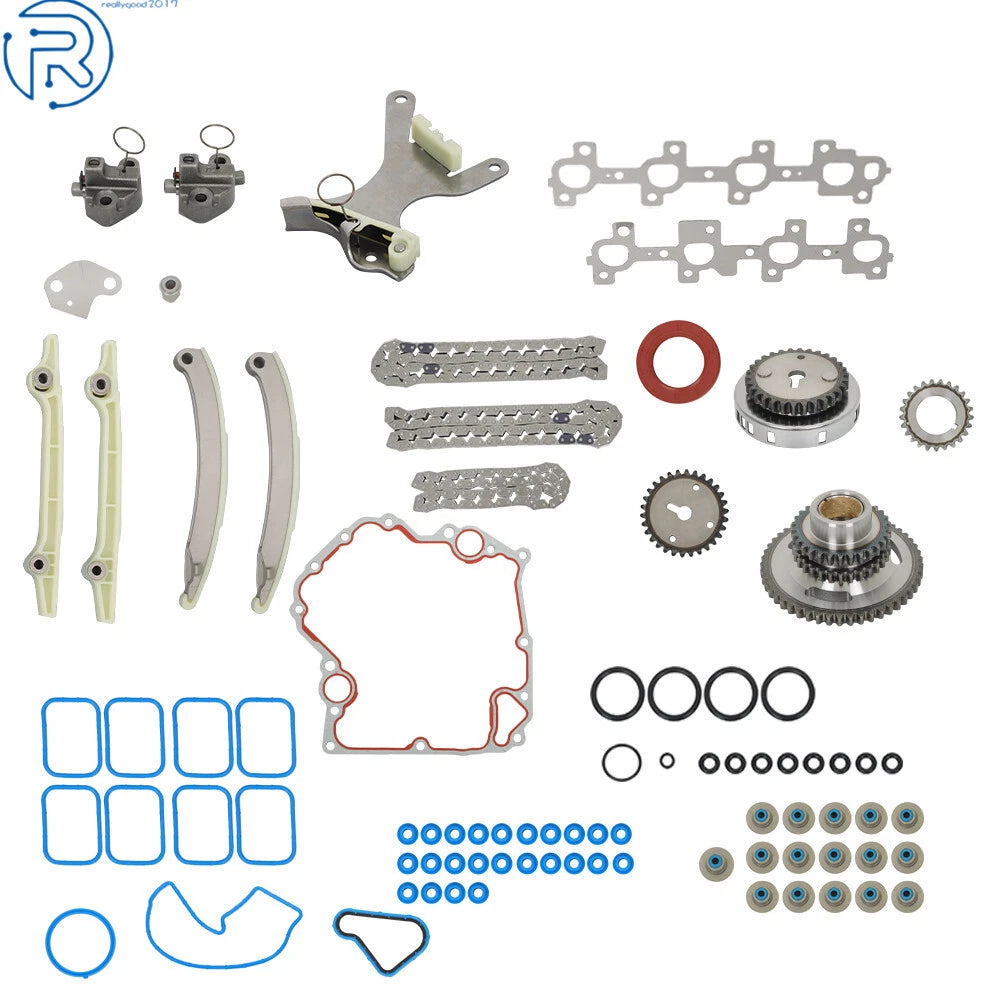 Head Gasket Set with Timing Chain Kit and Water Pump for Dodge Ram 1500 (2002-2004)