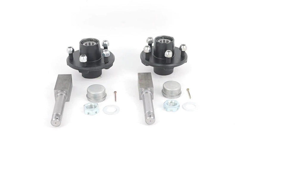 Set of 2 Trailer Hub Kits for BT8 Spindle (5 on 4.5)