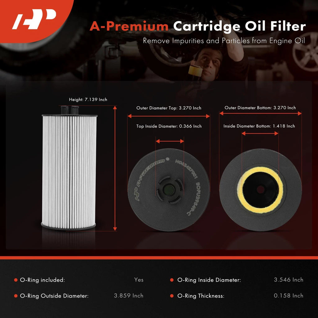 Engine Oil Filter for Ford F-250 F-350 Super Duty (2003–2010)