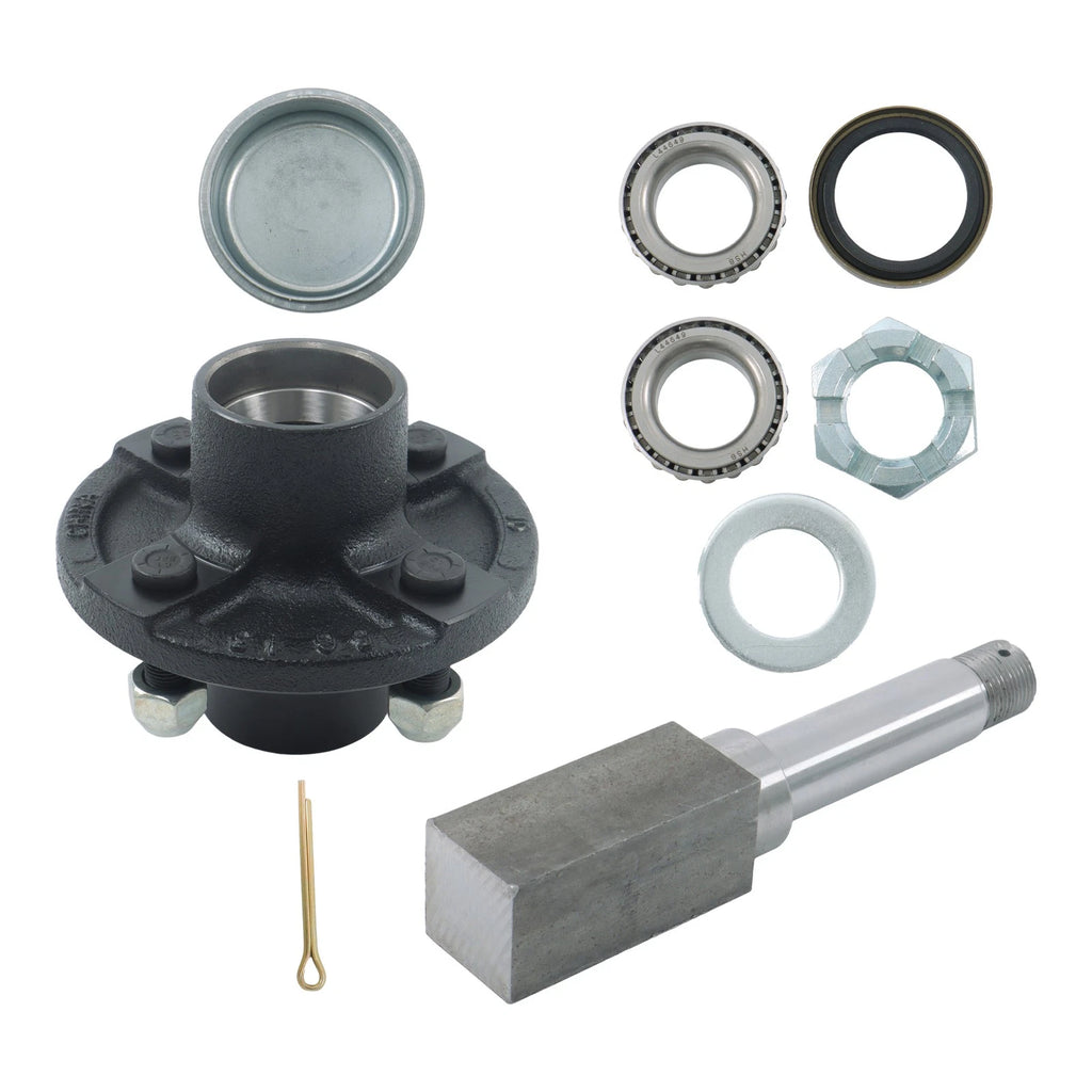 Set of 4 Trailer Hub Kit for BT16 Spindle