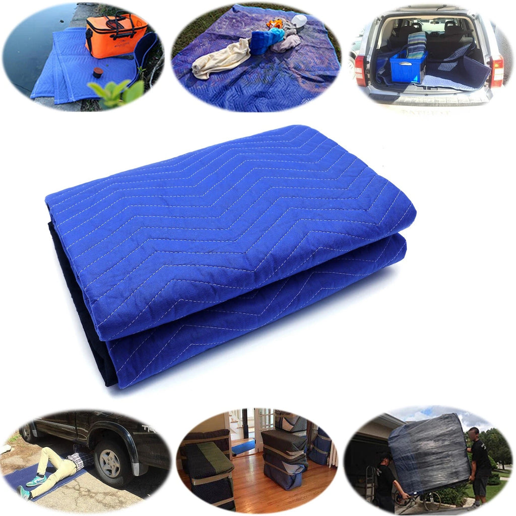 5-Pack Moving Blankets for Furniture Shipping (72x80)
