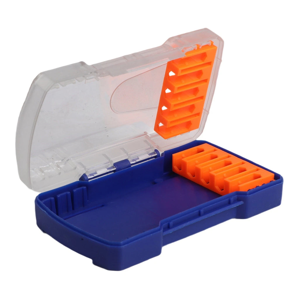 Storage Box for Tool Organization (Drill Bit) - Plastic, 5 Color Options