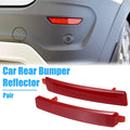 2X Red Rear Bumper Reflector 25881881 15114449 for Cadillac SRX (2010–2016)