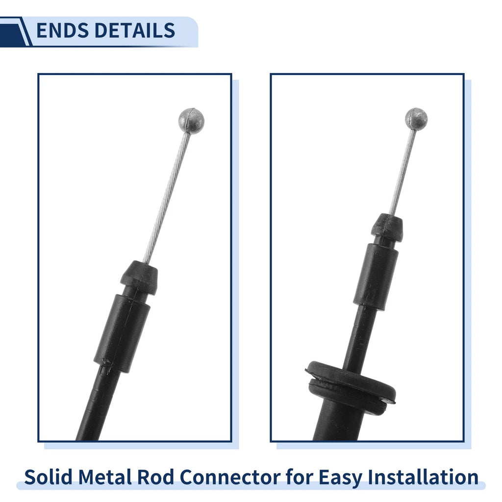 Hood Latch Release Cable for Hyundai Accent (2006–2011) No. 811901E000