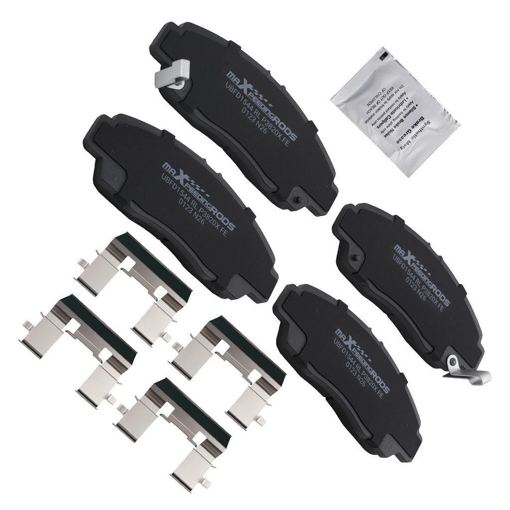 Set of 4 Front Brake Pads for Honda Accord (2003–2012) Acura CSX (2006–2011) D787 P787