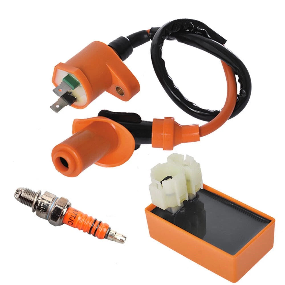 Racing Ignition Coil Spark Plug A7TC CDI for TaoTao GY6 50cc-150cc (2000–2023)