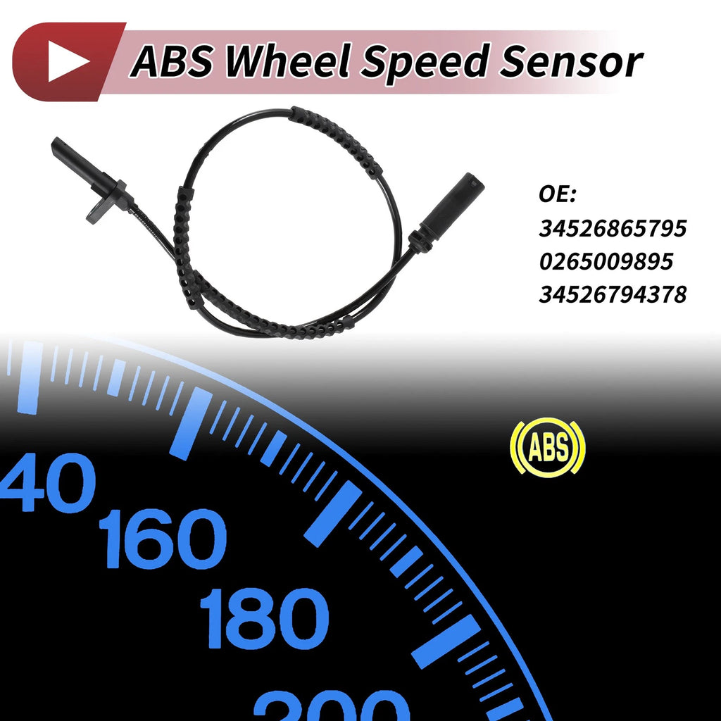 ABS Wheel Speed Sensor No. 34526865795/0265009895 for BMW i3 (2014–2021)