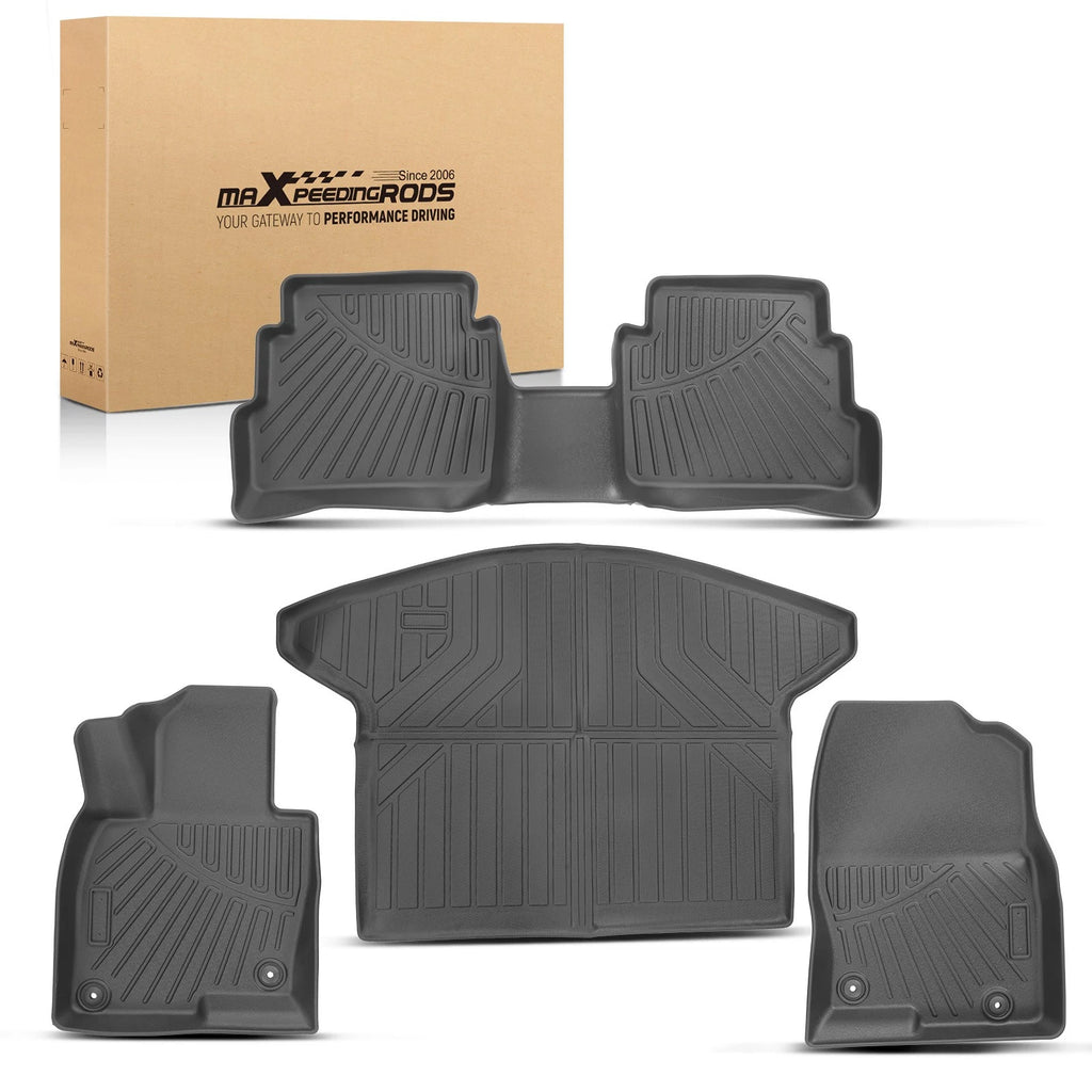 Set of 4 Rubber Floor Mats for Mazda CX-5 (2017–2024)