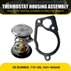 Coolant Thermostat Housing for GMC Pontiac Saturn Buick Cadillac Chevy 3.6L (2008–2016)