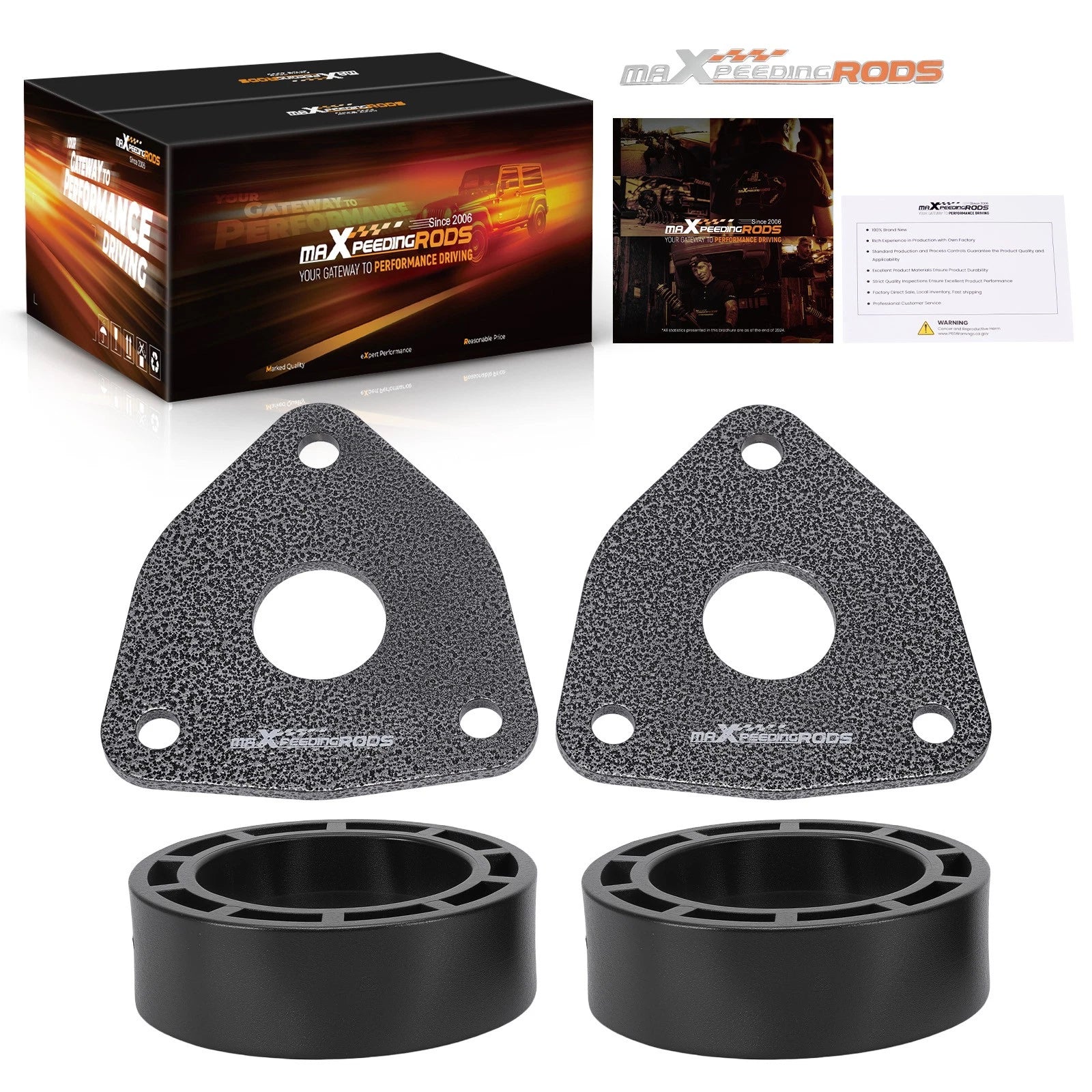 2.5" Strut Spacer Front Lift Kit for Ram 1500 4WD (2012–2024)
