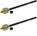 Set of 2 Inner Steering Tie Rod Ends for Ford Mustang (2005–2010)