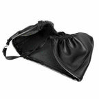 Black Gas Fuel Tank Mini Bra Shield Protector for Harley Dyna (2004–Present)