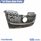 Carbon Fiber Print Hex Mesh Bumper Grille for VW MK5 Jetta GTI (2006–2009)