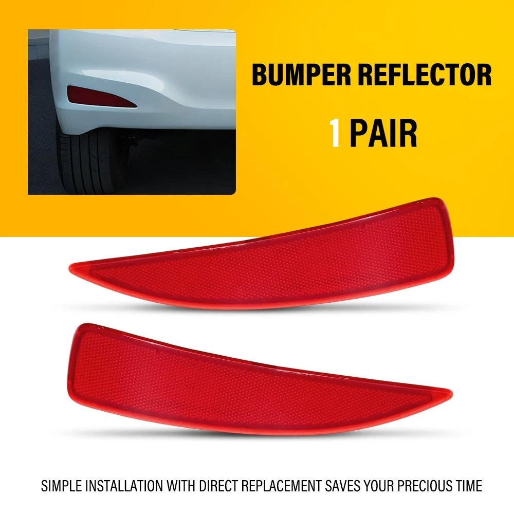 Set of 2 Rear Bumper Reflectors for Toyota Yaris (2012–2014) 5216352100 EXV