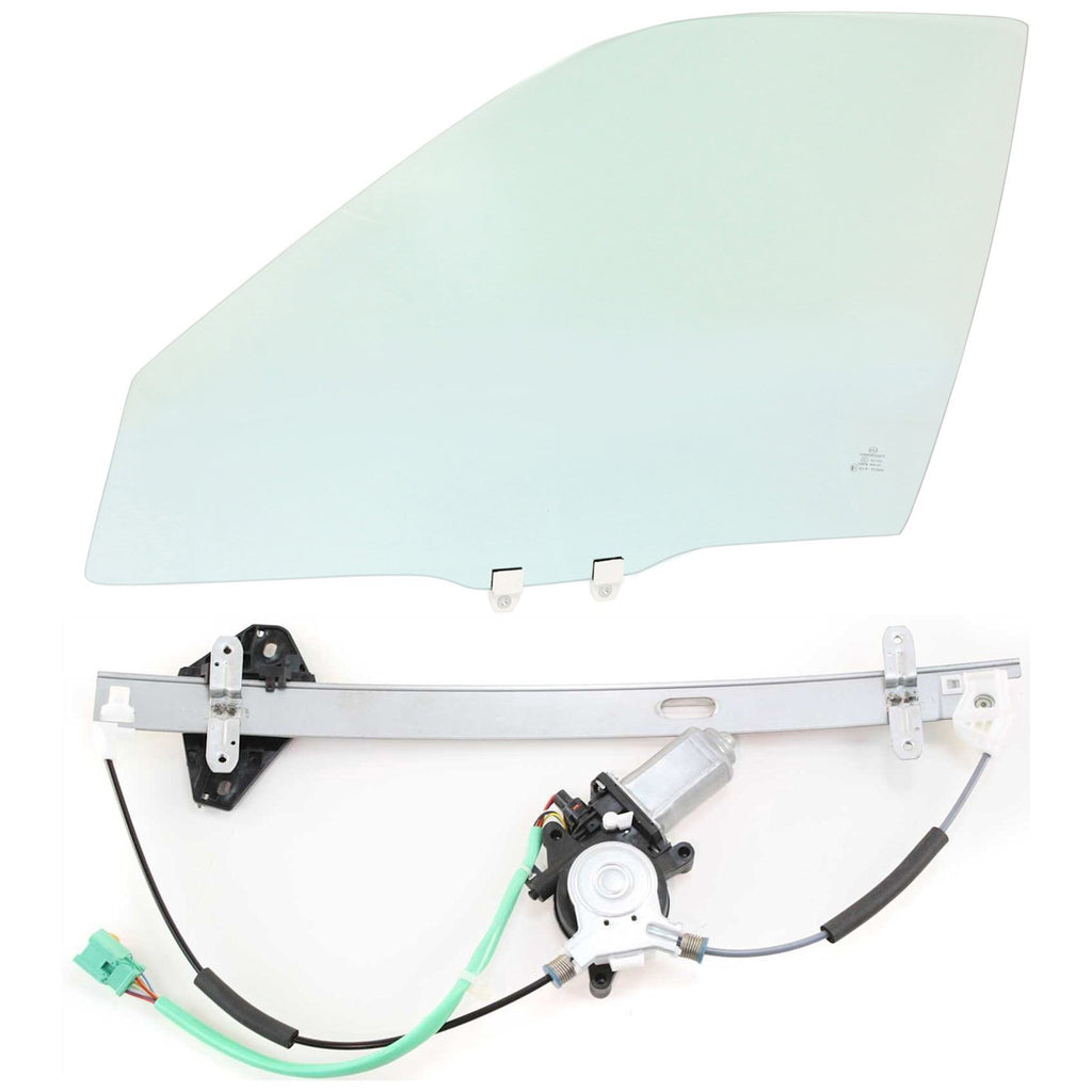 Front Driver Door Glass for Honda CR-V (2002–2006)