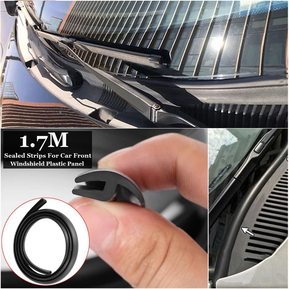 1.7m Rubber Seal Strips for Auto Windshield Sunroof Weatherstrip (Fits )
