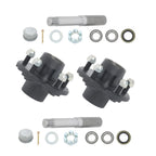 Set of 2 Straight Spindles for 5 Bolt Hub (4.5 Inch Circle)