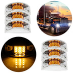 6X LED Amber Side Marker Lights for Peterbilt Pickup Lorry