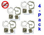 4X Carburetor Rebuild Kit for Johnson Evinrude V4 (120 130 135 140 250 HP)