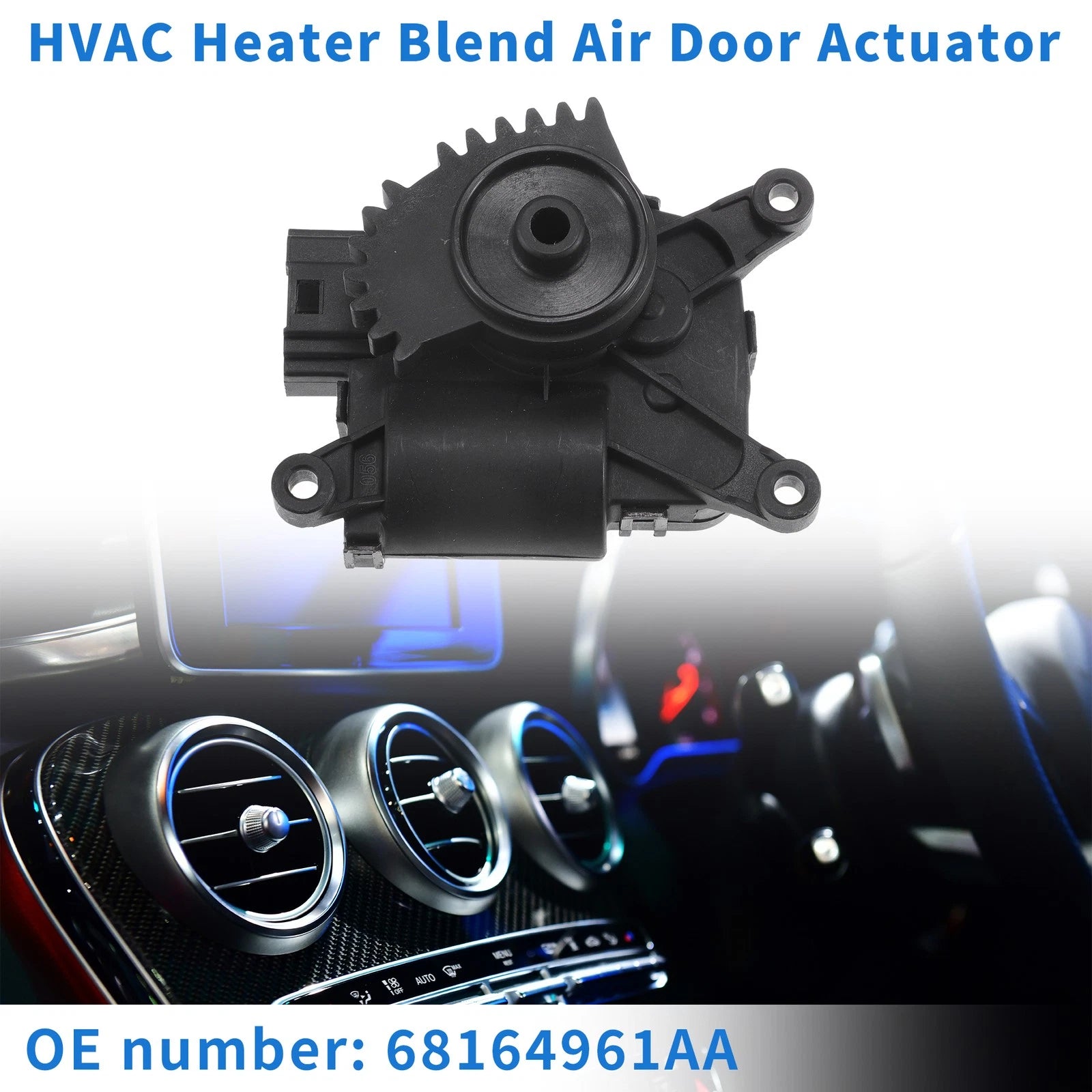 HVAC Heater Blend Door Control Actuator No.68164961AA for Dodge Dart (2013–2016)