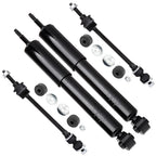 Shock Absorbers Sway Bar Links Kit for Dodge Ram 1500 4WD