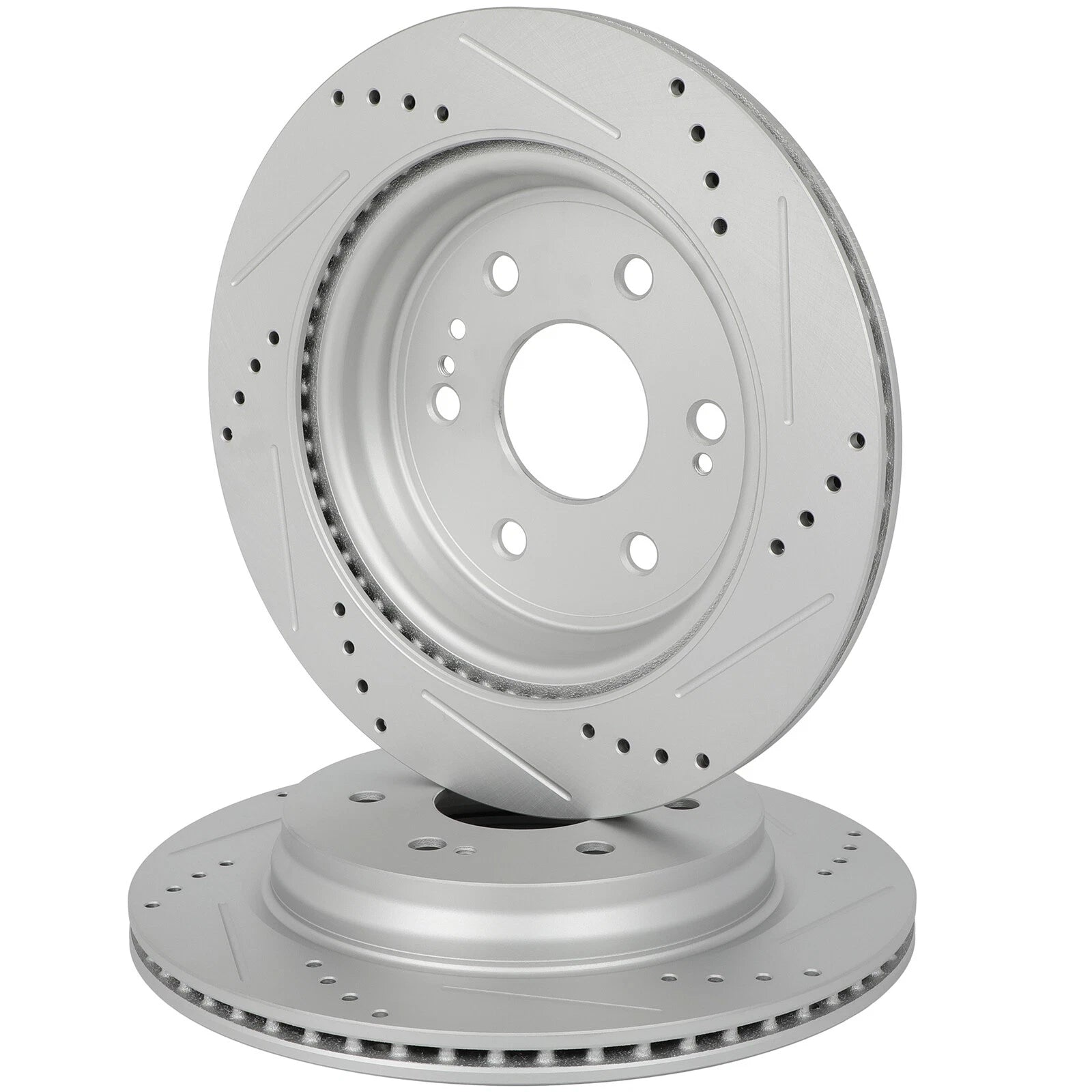 Set of 2 Rear Brake Rotors for Chevrolet Silverado 1500 (2020–2024)