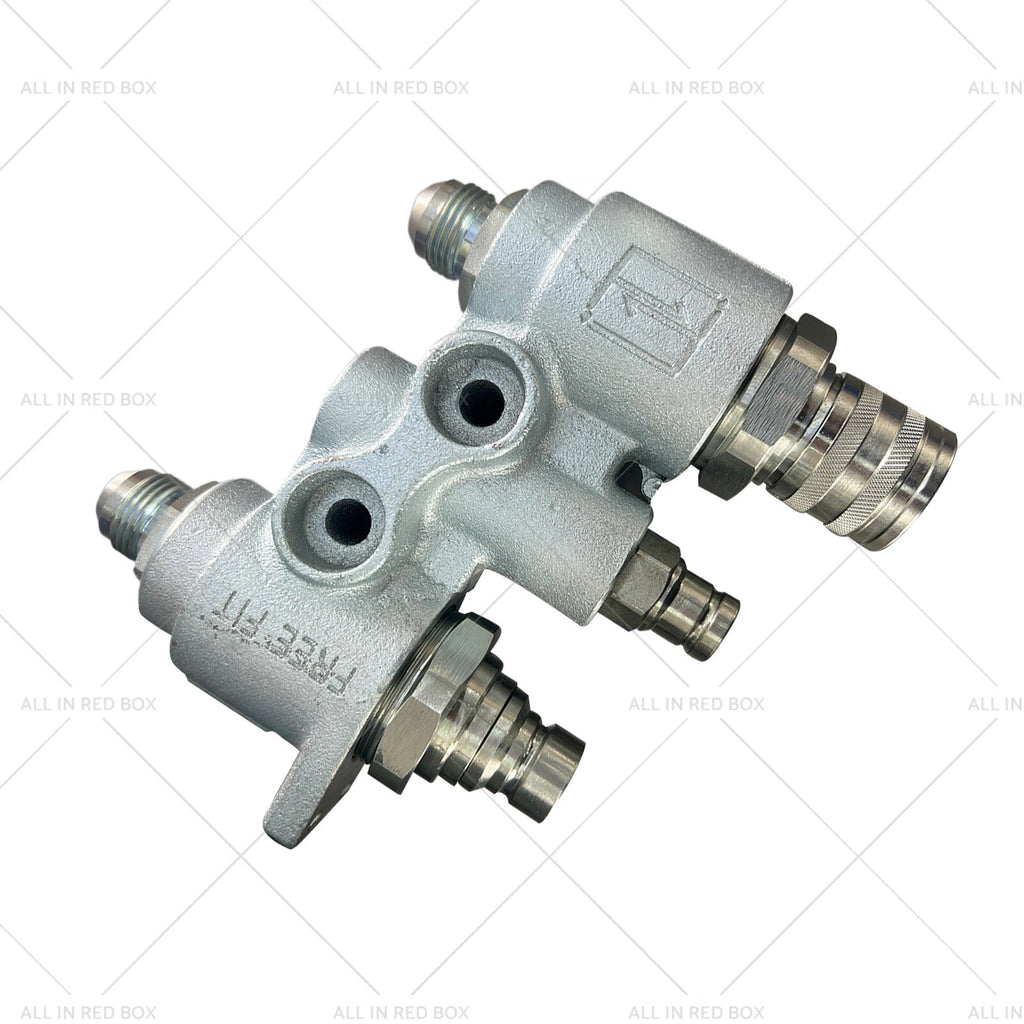 Hydraulic Block Quick Coupler Flat Face for Bobcat