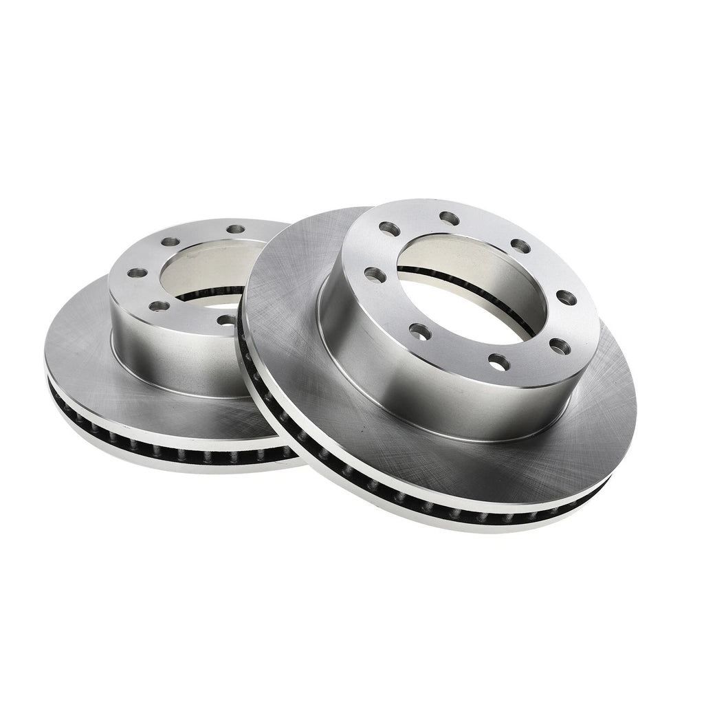 Front Disc Brake Rotors & Ceramic Pads for Ford F-250 Super Duty (2005–2012)