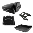 Chopped Trunk Luggage Backrest Mount Rack for Harley Touring FLHT (2014–2026)