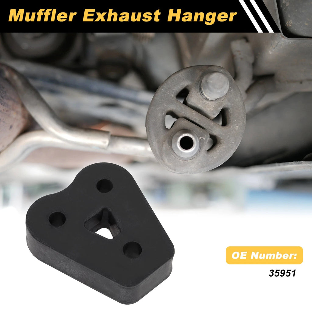 Muffler Exhaust Hanger for Kia Sportage (2011–2016) No. 35951 Black 1Pc