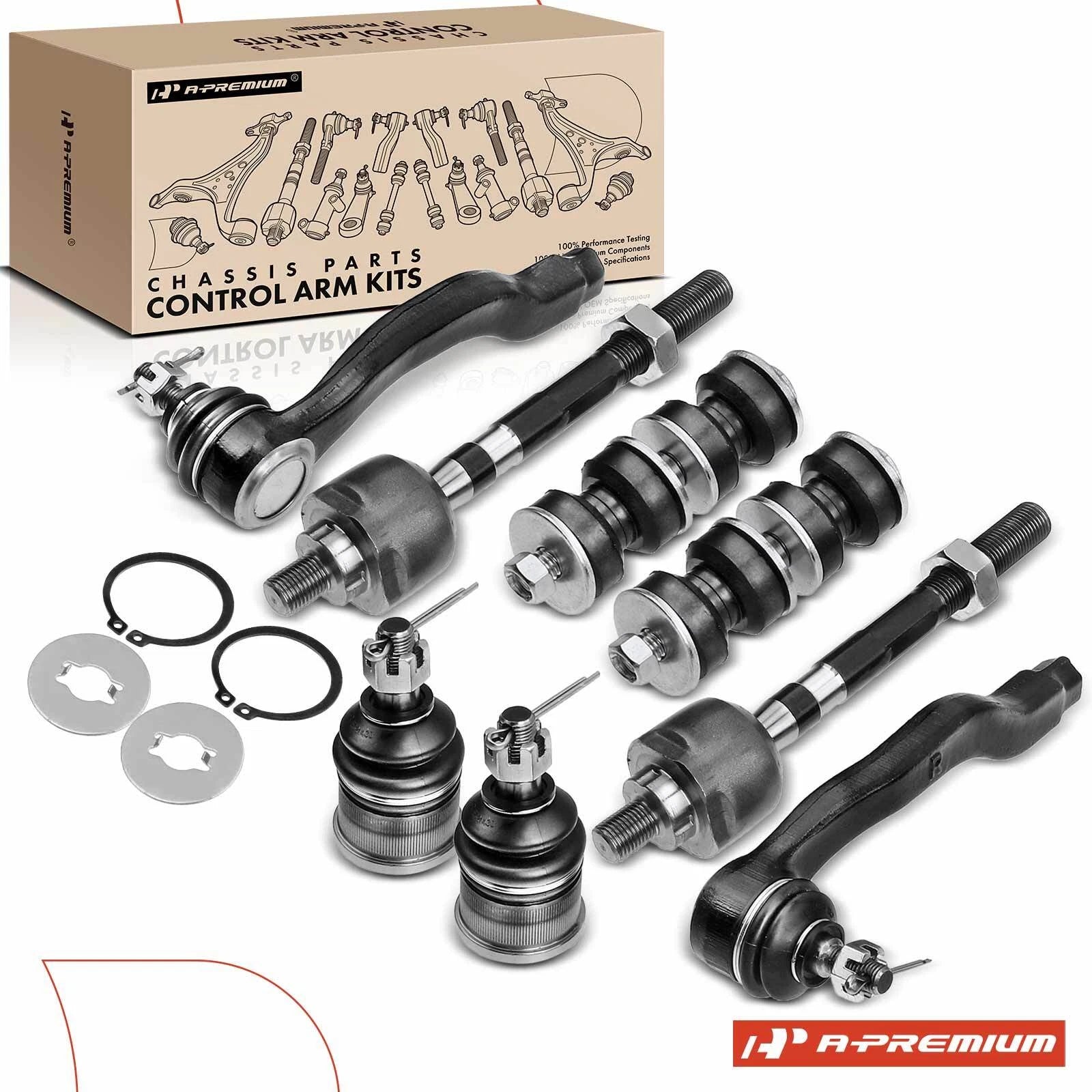 8x Front Sway Bar Tie Rod Ends for Honda Civic (1992–1995) Acura Integra