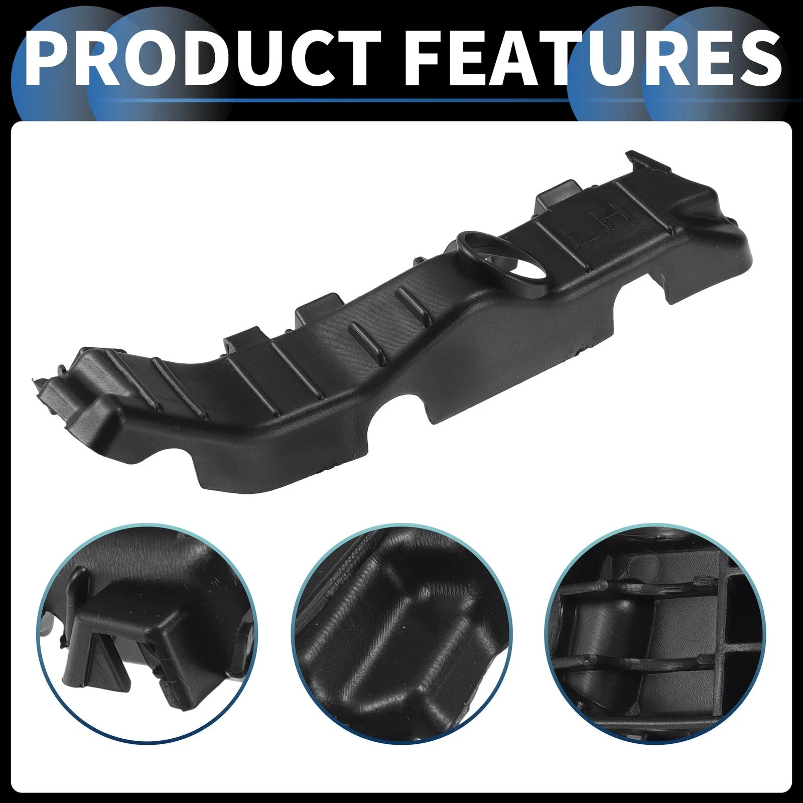 1pc Left Front Bumper Retainer Bracket No. 86551K2000 for Hyundai Venue (2020–2023)