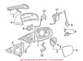 Turn Signal Light Assembly Right for Mercedes (0999067201)