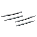 4x Fog Light Cover Trim for Mercedes Benz E-Class W213 (2021+) Chrome