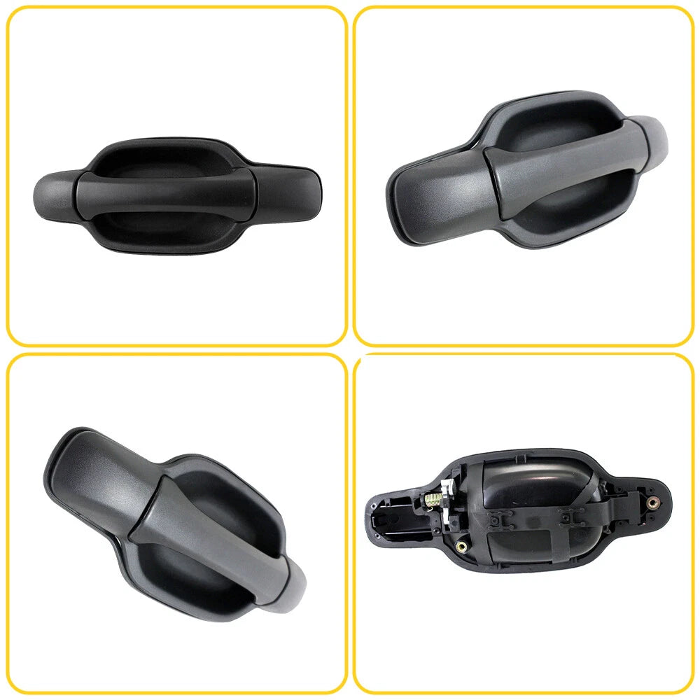Exterior LH Rear Door Handle Black for Chevrolet Colorado GMC Canyon (2004–2012)