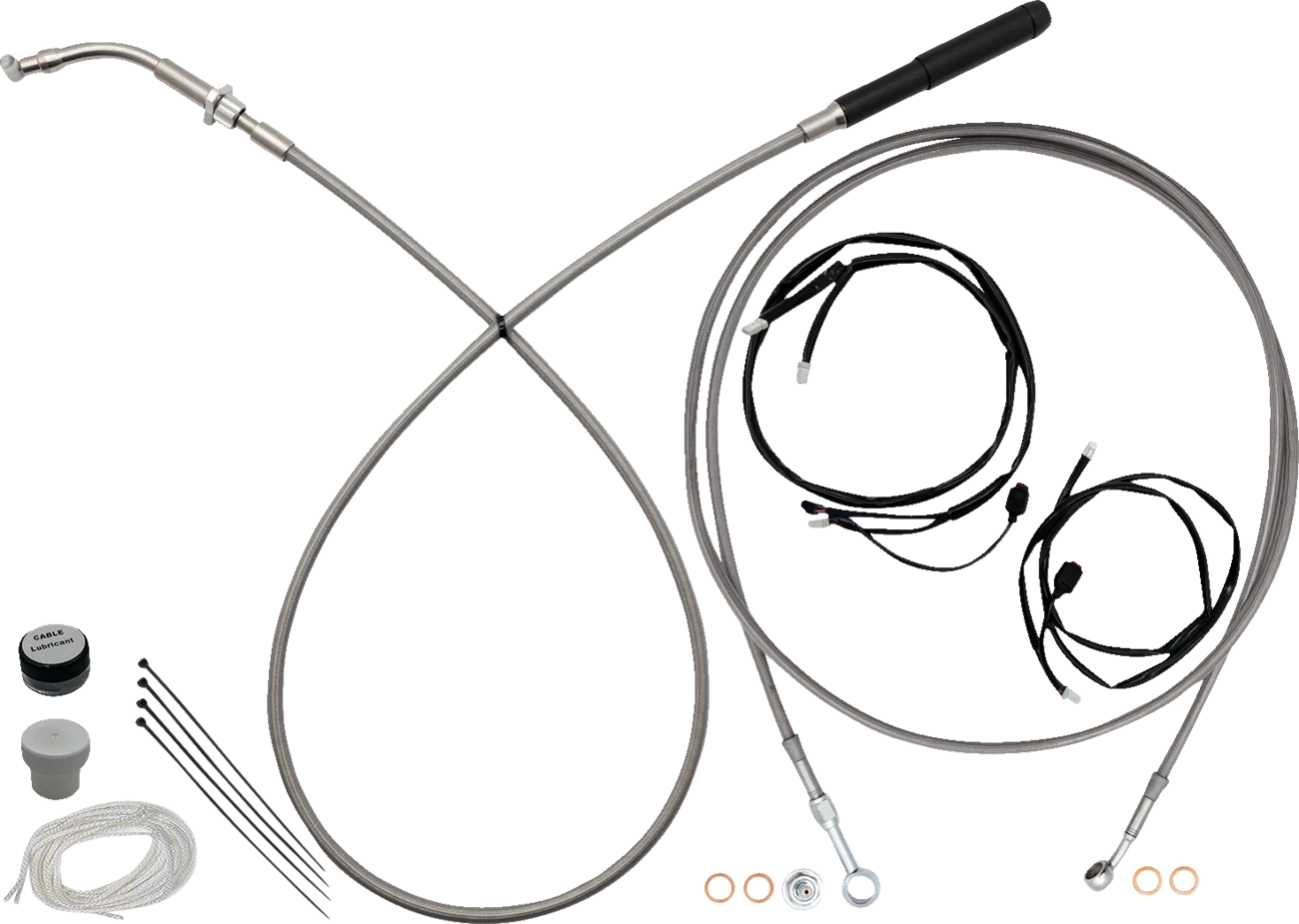 EZ Install Kit for Harley Davidson (16" Handlebars, Upper Clutch)