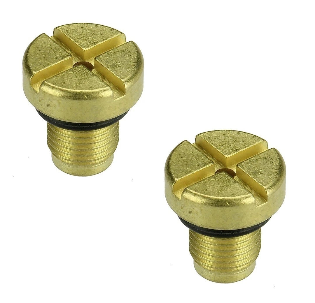 Set of 2 Heavy Duty Brass Upgrade EPDM O-Ring for BMW Mini