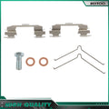 Front Pair Brake Calipers for Nissan Quest (2004–2009) 11-17 w/ Bracket