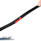 Set of 4 Rubber Fender Flares Edge Trim for Universal Fit